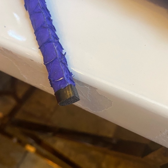 BRIAN ATWOOD PURPLE FONTANNE STILETTO PLATFORM SUEDE PUMPS SIZE 7 - Picture 9 of 13